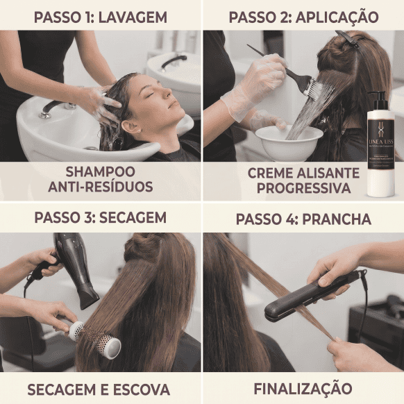 Processo de aplicação e uso