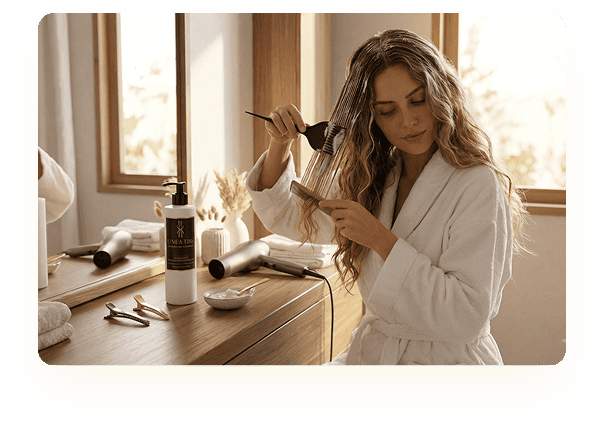 IMG da para tratar o cabelo em casa *